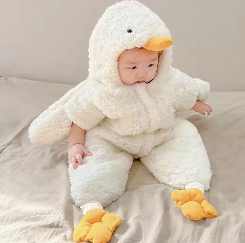 Ropa de patito para recién nacidos