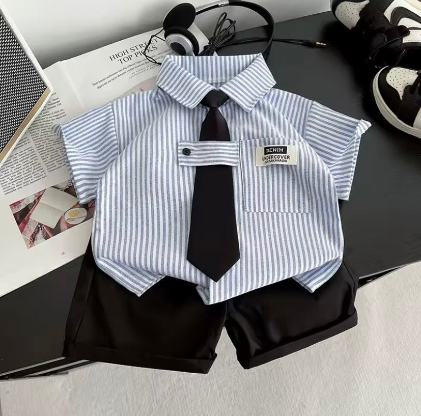 Conjunto de empresario para bebé