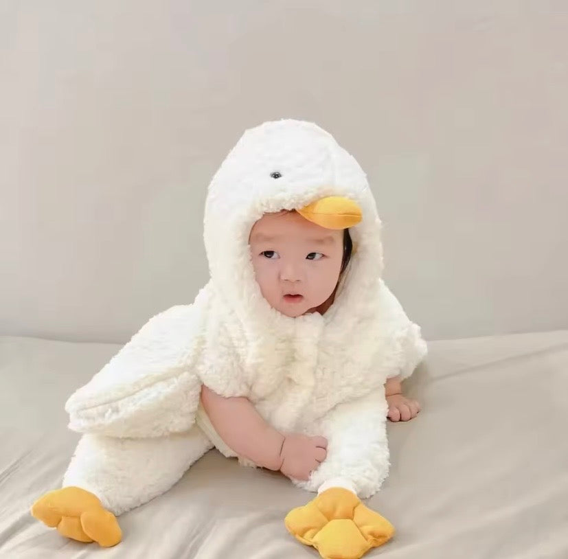 Ropa de patito para recién nacidos